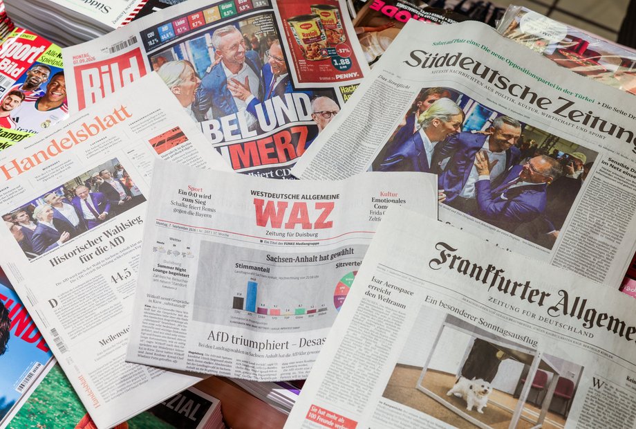 Die Schlagzeilen am Tag nach der Wahl in Sachsen-Anhalt