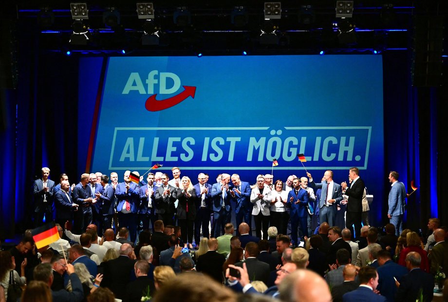 Wahparty der AfD in Magdeburg am 6. September 2026. 